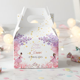 Caixinha De Lembrancinhas Dança e aniversário de bailarina