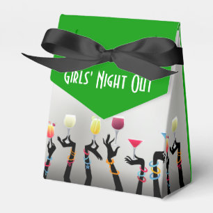 Caixinha De Lembrancinhas Das meninas da noite cocktail para fora