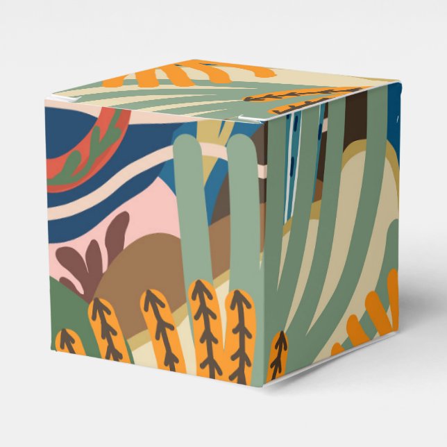 Caixinha De Lembrancinhas Desert Nights Favor Boxes (Frente)