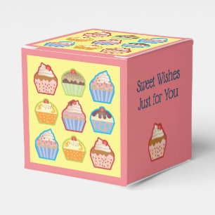 Caixinha De Lembrancinhas Design cupcake