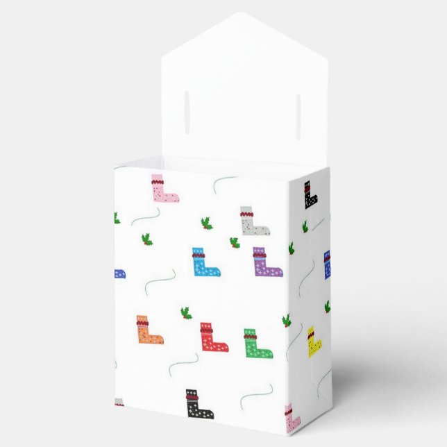 Caixinha De Lembrancinhas Designs Natal 2022 (Aberto)