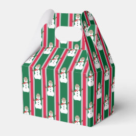 Caixinha De Lembrancinhas Detetive Snowman de Natal divertido e Rico