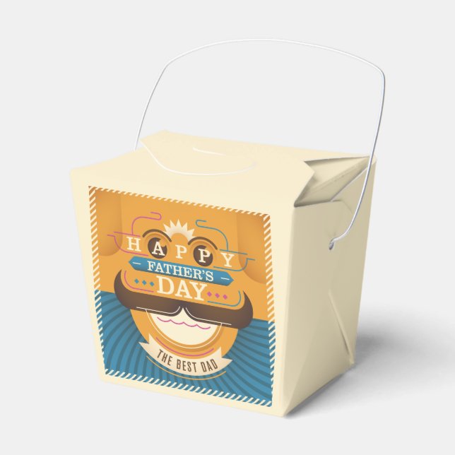 Caixinha De Lembrancinhas Dia de os pais Feliz (Frente)