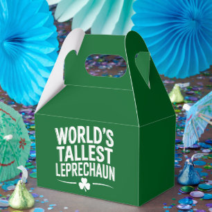 Caixinha De Lembrancinhas Dia de São Patrício do Leprechaun Mais Alto do Mun