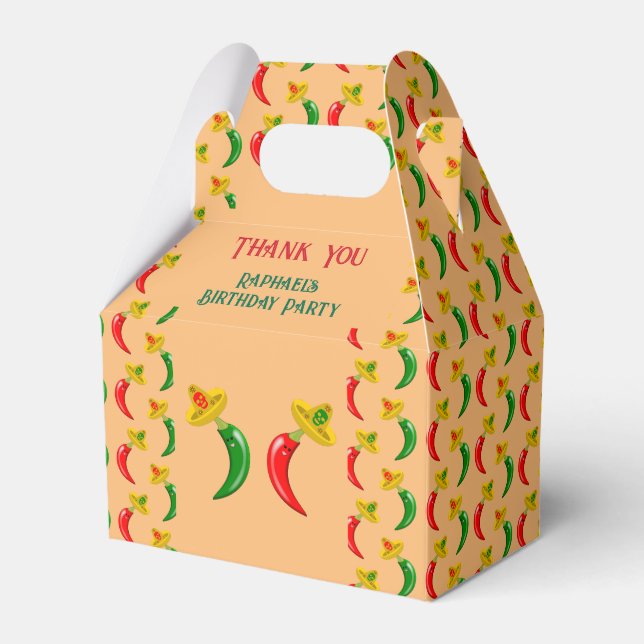 Caixinha De Lembrancinhas Dia dos Mortos do Chilis Mexicano (Frente)