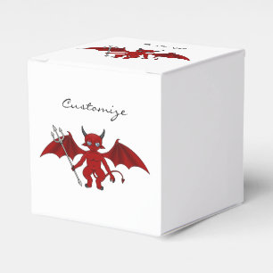 Caixinha De Lembrancinhas Diabo vermelho pequeno Thunder_Cove
