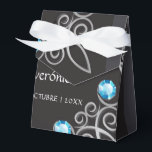 Caixinha De Lembrancinhas Diamond Wedding<br><div class="desc">Favoritos de casamento de diamante simples.</div>