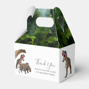 Caixinha De Lembrancinhas Dinossauros Obrigado tema Favor Box