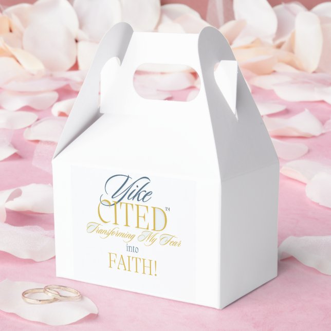 Caixinha De Lembrancinhas Diversão e Inspiração YikeCITED(TM) (Casamento)