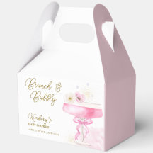 Doce Floral Champanhe Brunch Chá de fraldas Borrac