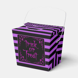 Caixinha De Lembrancinhas Doce ou Travessura Roxo Venenoso
