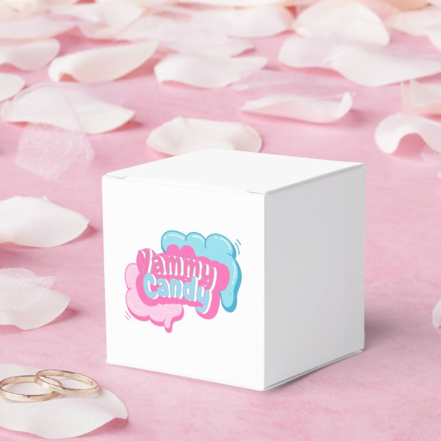 Caixinha De Lembrancinhas Doce Yammy (Casamento)
