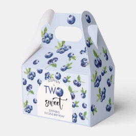 Caixinha De Lembrancinhas Dois doces aniversários de criança de mirtilos
