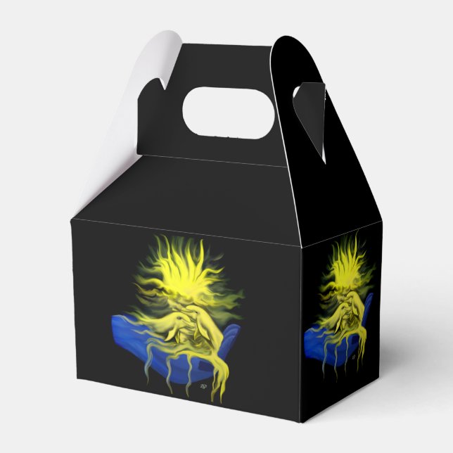 Caixinha De Lembrancinhas Dolphin Love (Frente)