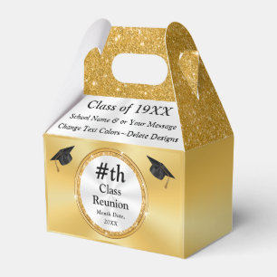 Caixinha De Lembrancinhas Dourado, Favoritos de Reunião de Classe, Caixas, A