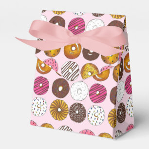 Caixinha De Lembrancinhas Doze Rosquinhas Doughnut Breakfast - Comida Foodie