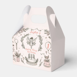 Caixinha De Lembrancinhas Dreamy Hues e Fairy Wish: Primeiro Aniversário