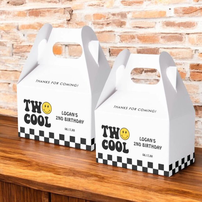 Caixinha De Lembrancinhas Duas Festas de aniversário Legal do Retro Boy Segu (Criador carregado)