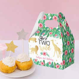 Caixinha De Lembrancinhas Duas Garotas Selvagens Segunda Festa de aniversári