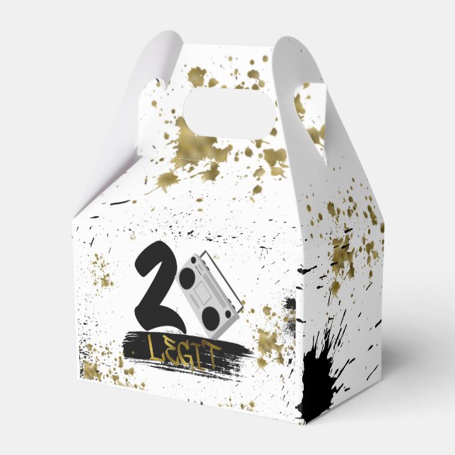 Caixinha De Lembrancinhas Duas Legendas para Sair do Aniversário (Frente)