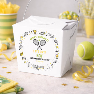 Caixinha De Lembrancinhas É o 1º Aniversário do Game Time Tennis – Crianças