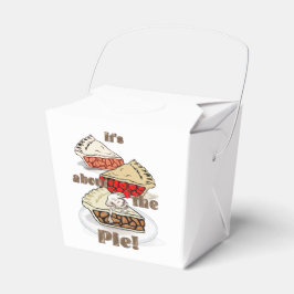 Caixinha De Lembrancinhas É sobre a torta