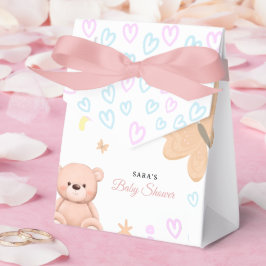 Caixinha De Lembrancinhas É um Urso Teddy Fofo de Bebê Menina Cartoon de Chu