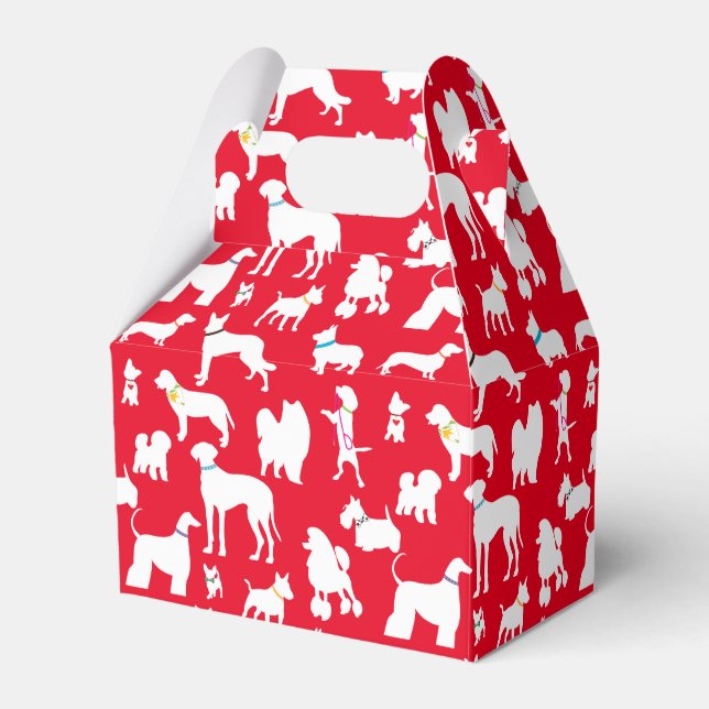 Caixinha De Lembrancinhas É uma vida de cães (Frente)