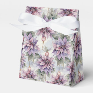 Caixinha De Lembrancinhas Elegância Roxa e Dourada