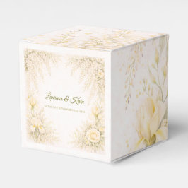 Caixinha De Lembrancinhas Elegant Botanical Wedding
