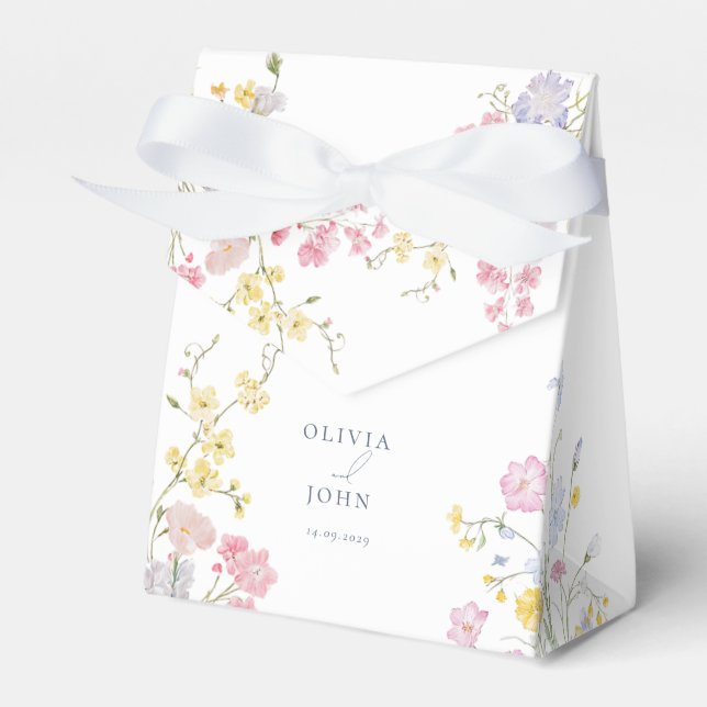 Caixinha De Lembrancinhas Elegant  Eucalyptus Wedding (Frente)