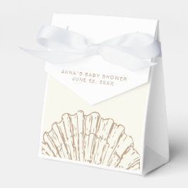 Caixinha De Lembrancinhas Elegant Nautical Clamshell Baby Shower