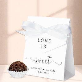 Caixinha De Lembrancinhas Elegante Amor É Doce Casamento