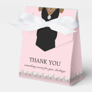 Caixinha De Lembrancinhas Elegante Chá de fraldas de Tiffany Princesa Étnica