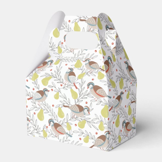 Caixinha De Lembrancinhas Em uma árvore de pera (Frente)