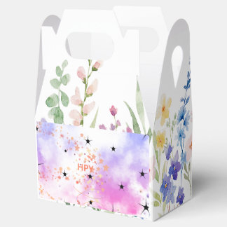 Caixinha De Lembrancinhas Embalagem de Mensagem Feliz para Presentes Especia