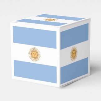 Caixinha De Lembrancinhas Emblema de Sinalizador Argentina