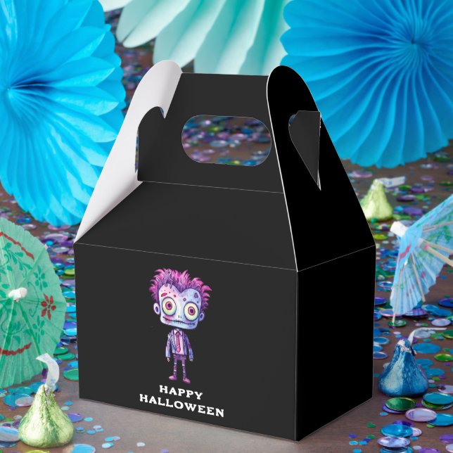 Caixinha De Lembrancinhas Engraçado Frankenstein Monster Halloween (Festa)