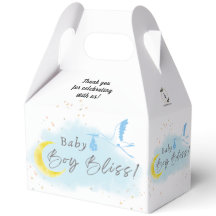 Entrega Especial de Stork Dourada Starlit Baby Boy