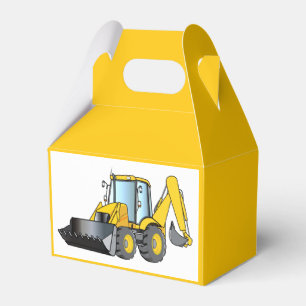 Caixinha De Lembrancinhas Equipamento pesado: Backhoe