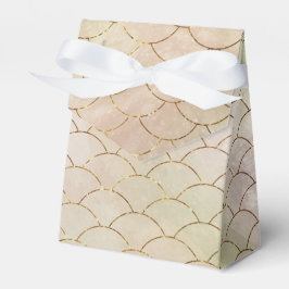 Caixinha De Lembrancinhas Escalas de Sereia de Folha Náutica de Folha Náutic