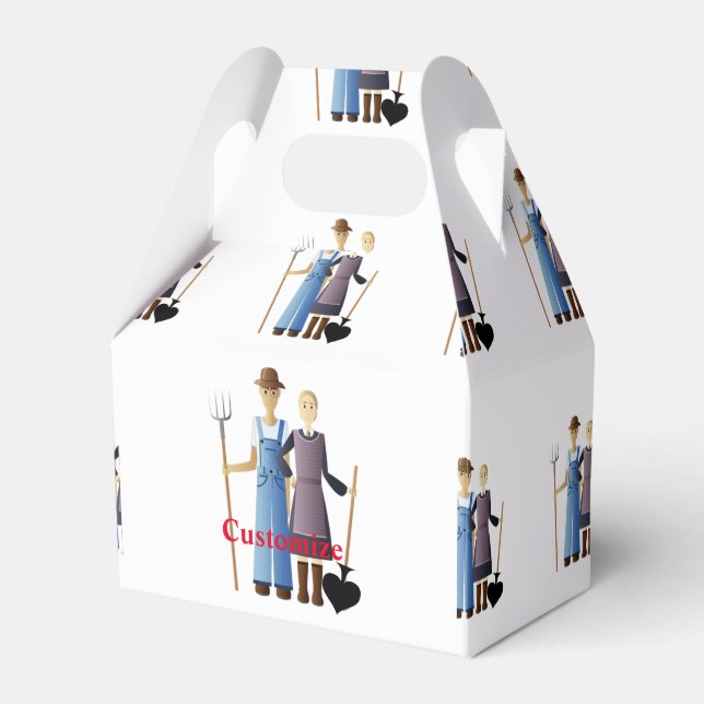 Caixinha De Lembrancinhas Esposa do fazendeiro Rainha de Espadas Thunder_Cov (Frente)