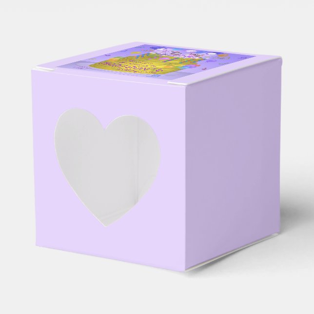 Caixinha De Lembrancinhas Esquilos dançantes no Bolo Aniversário (Frente)