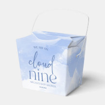 Estamos No Chá de fraldas Azul Cloud Nine