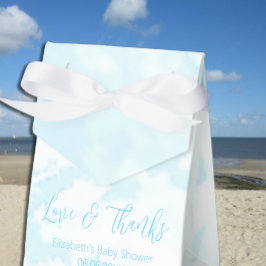 Caixinha De Lembrancinhas Estamos no Chá de fraldas Cloud Nine