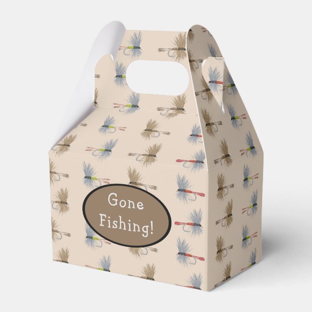 Caixinha De Lembrancinhas Estirpes De Pesca De Voo (Frente)