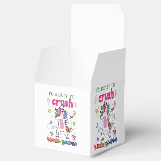 Caixinha De Lembrancinhas Estou pronto para esmagar o jardim de infância (Aberto)