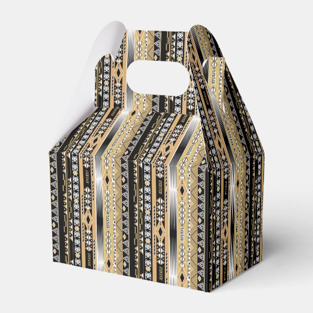 Caixinha De Lembrancinhas Étnica, tribal, ornamento (Verso)