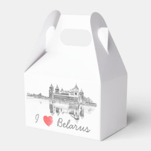 Caixinha De Lembrancinhas Eu Amo A Arquitetura Do Castelo De Belarus Mir М и