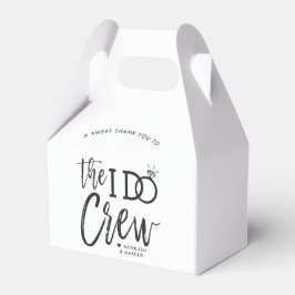 Caixinha De Lembrancinhas Eu faço tripulação | Favor da Festa de casamento